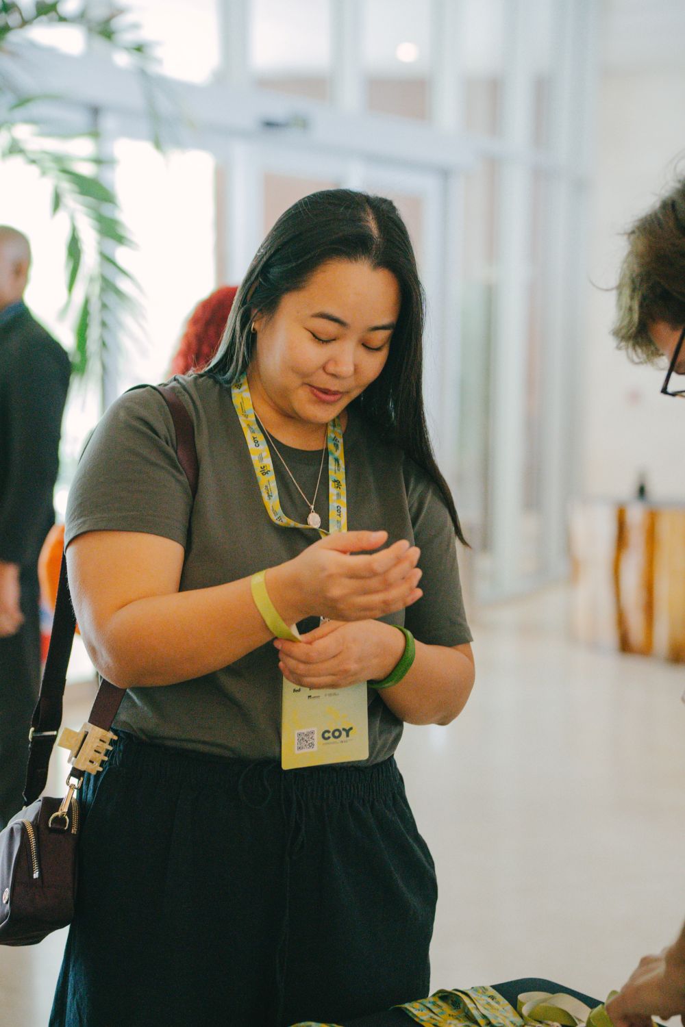 COY Canadian attendee registering